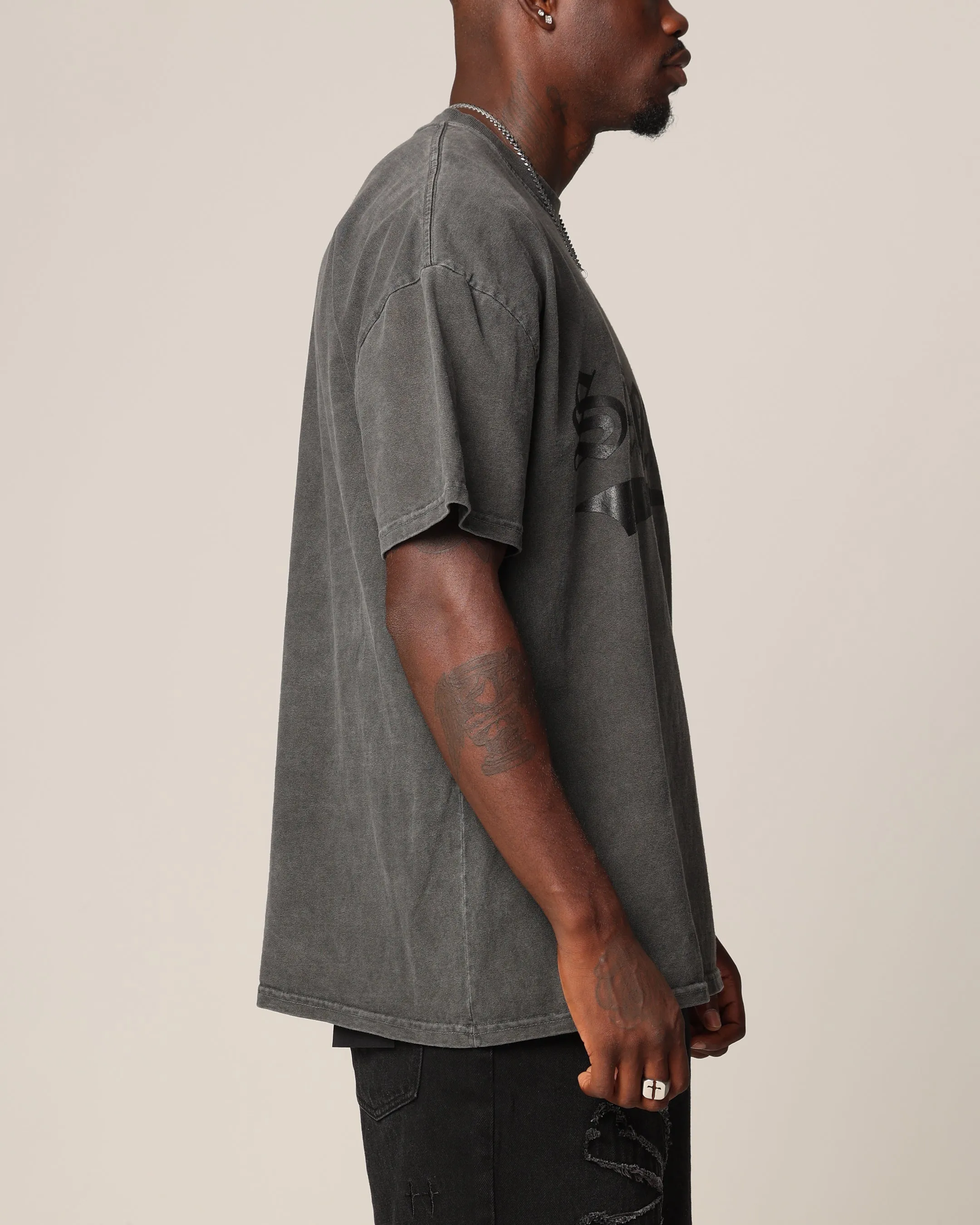 Saint Morta Chroma T-Shirt Black Wash
