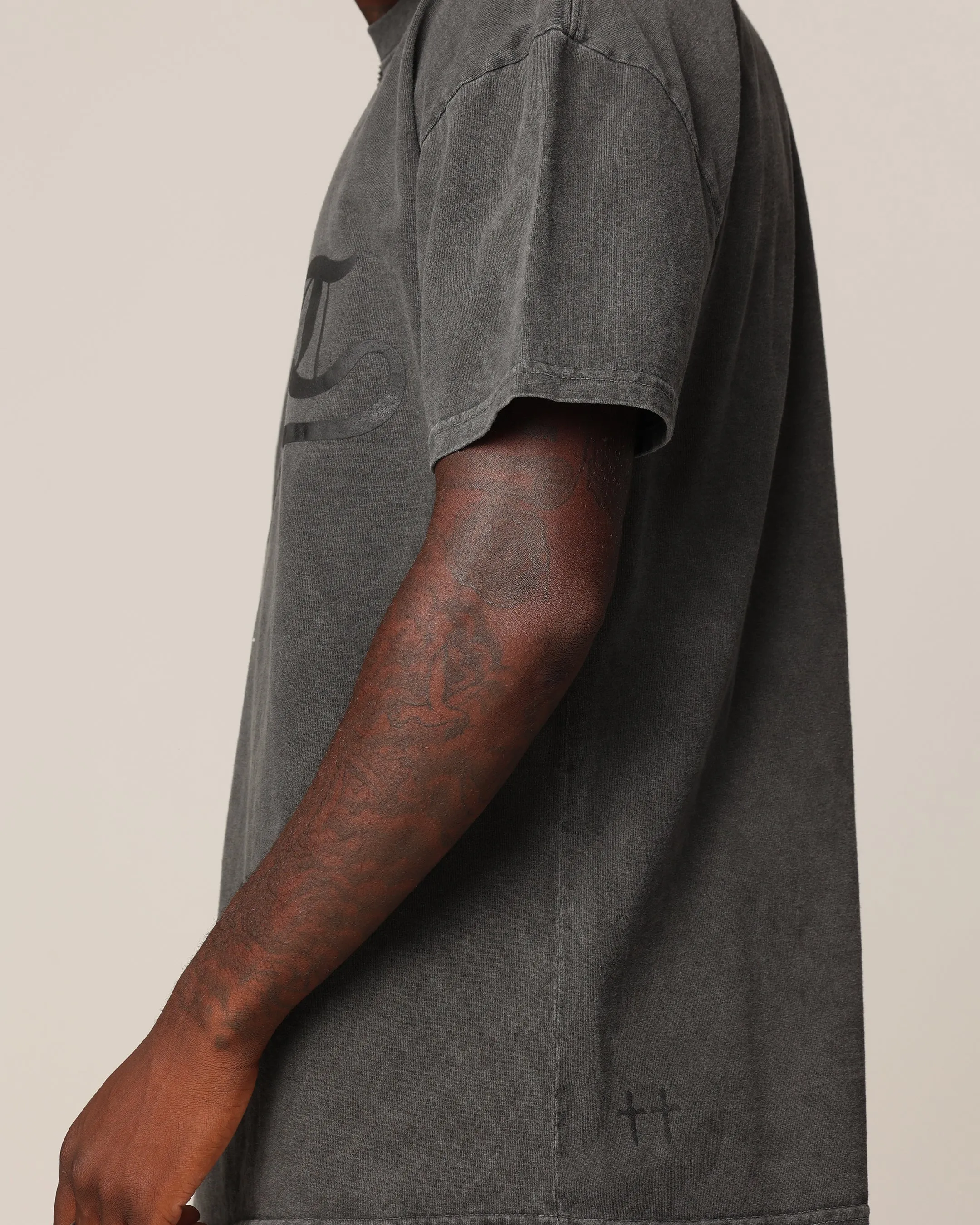 Saint Morta Chroma T-Shirt Black Wash