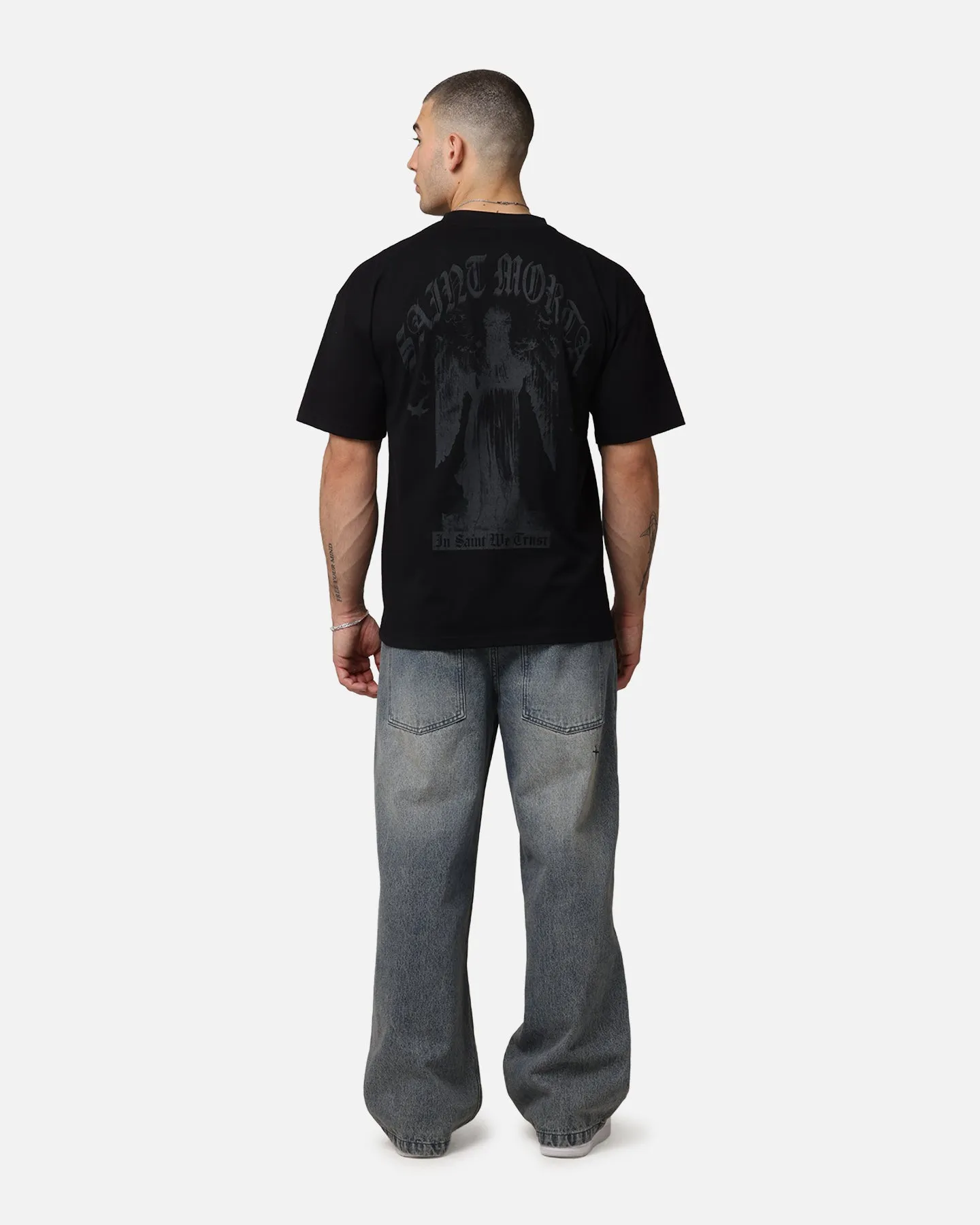 Saint Morta Virtues T-Shirt Black