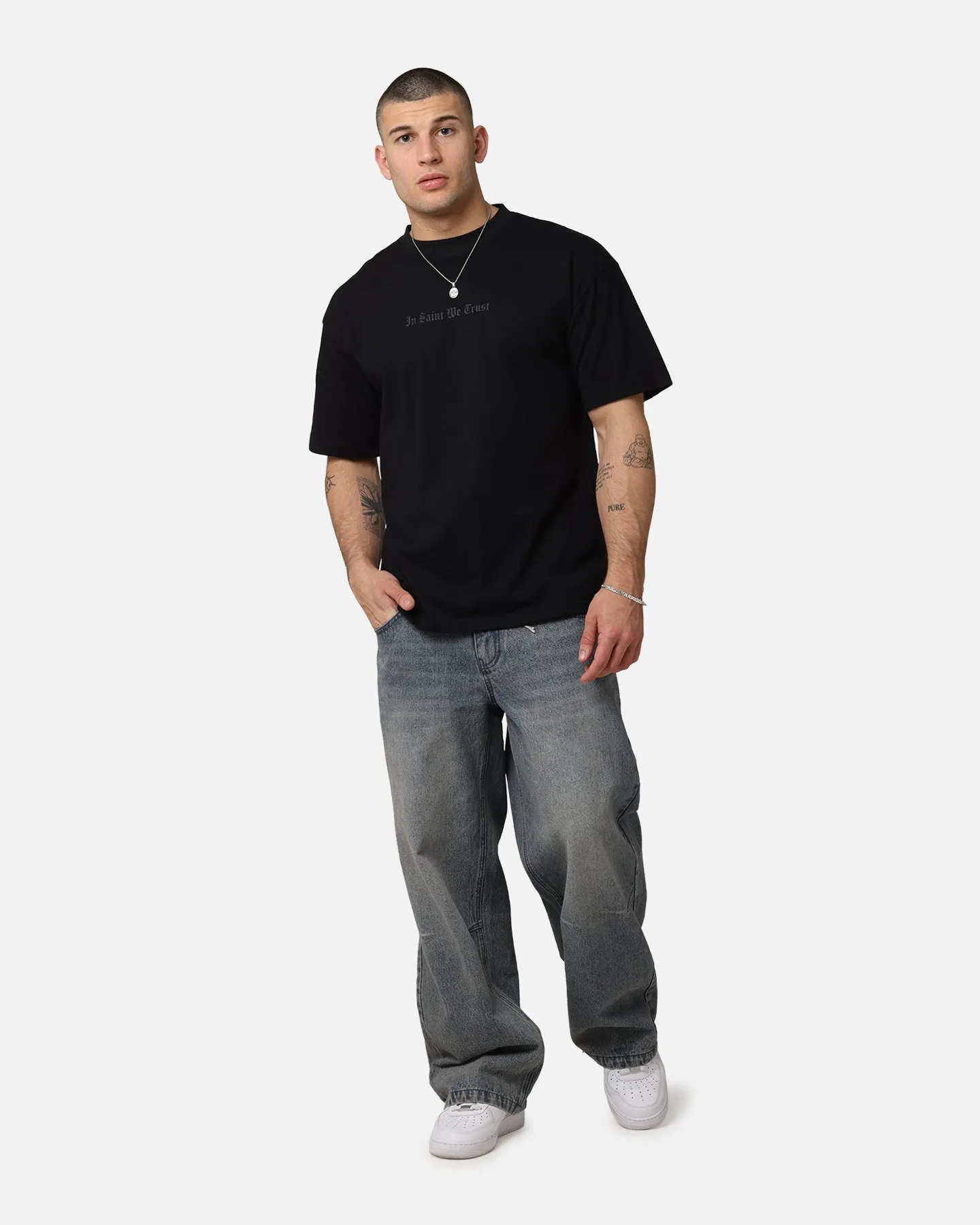 Saint Morta Virtues T-Shirt Black