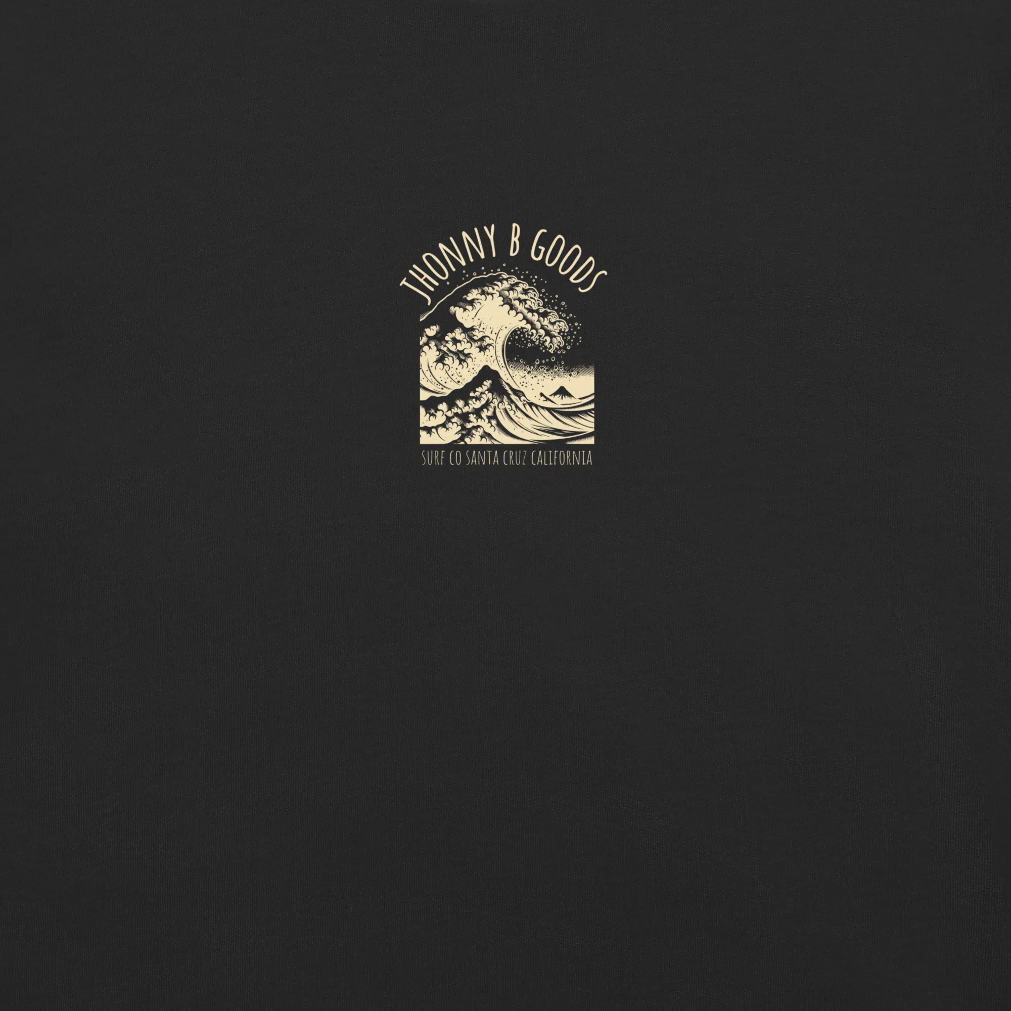 Santa Cruz California Surf Shirt – women's Retro dyed Wave Design heavyweight Tee