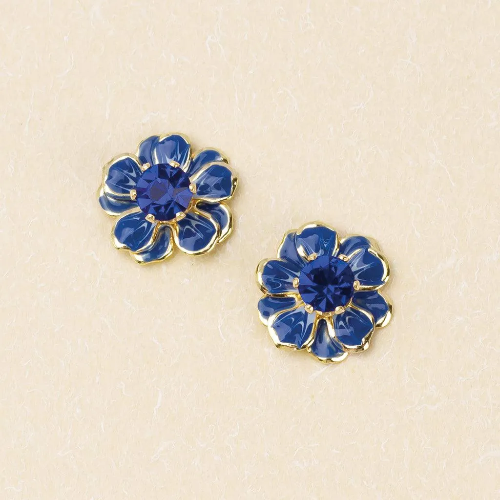 Scout Curated Wears Sparkle & Shine Small Enamel Flower Earrings