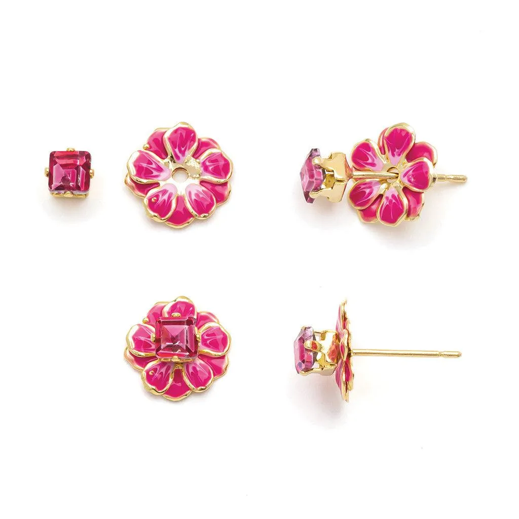 Scout Curated Wears Sparkle & Shine Small Enamel Flower Earrings