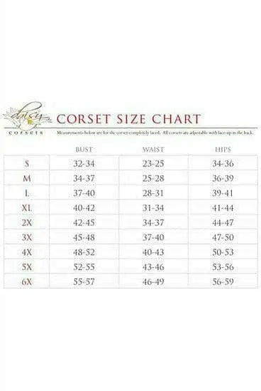 Sexy Dark Grey Lace Overbust Corset with Zipper