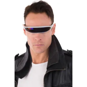 Silver Cyclops Costume Sunglasses