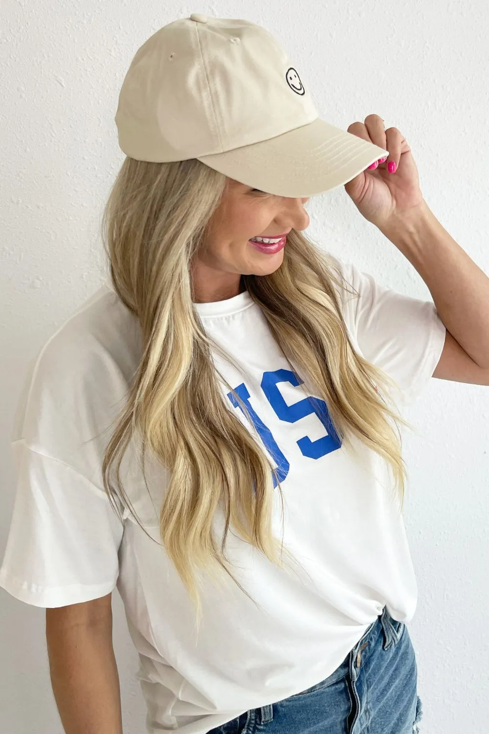 Smiley Face Ball Cap