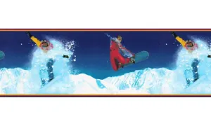 Snowskate B97597 Wallpaper Border