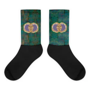 Socks (Unisex)(Ouroboros Smith Butterfly) RJSTH@Fabric#4 RJSTHW2021 RJS