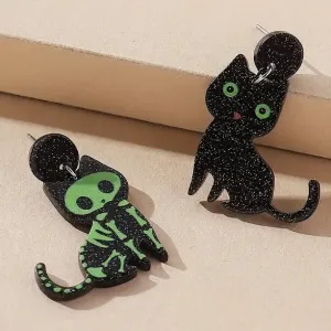 Spooky Kittens Earrings