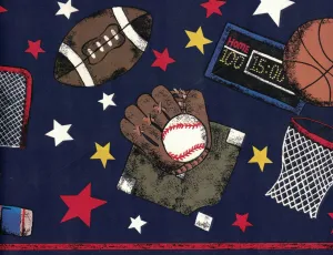 Sports B95837 Wallpaper Border