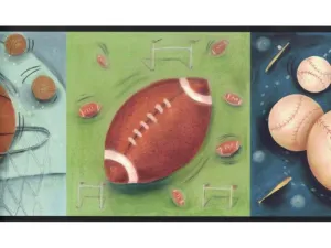 Sports Ball CK83052B Wallpaper Border