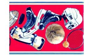 Sports P473024 Wallpaper Border