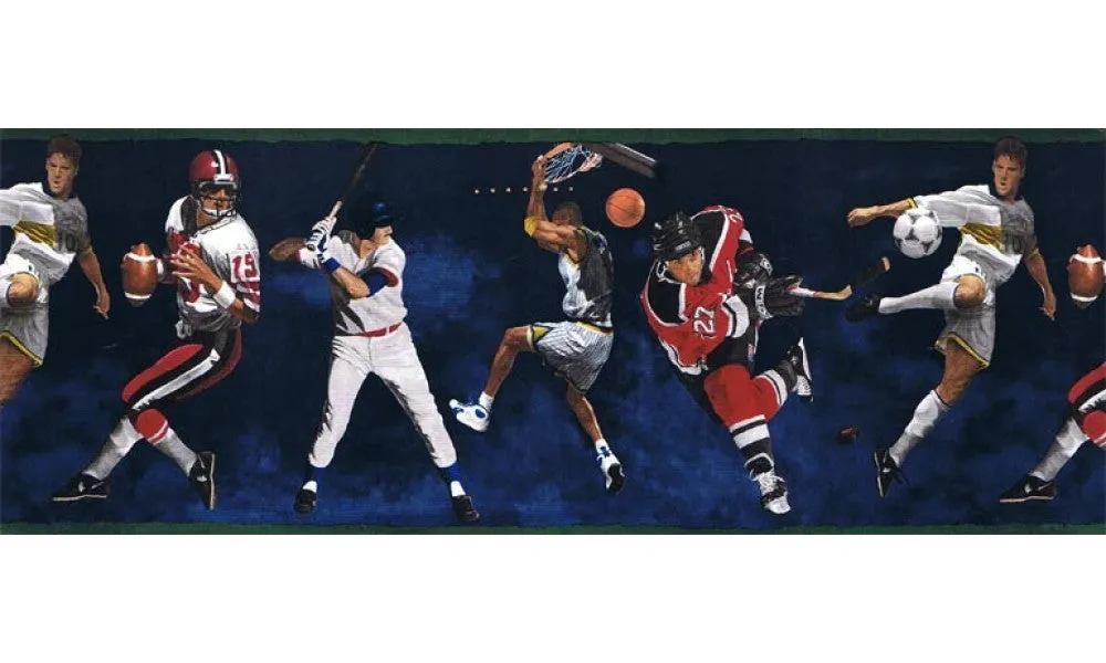 Sports SP10552B Wallpaper Border