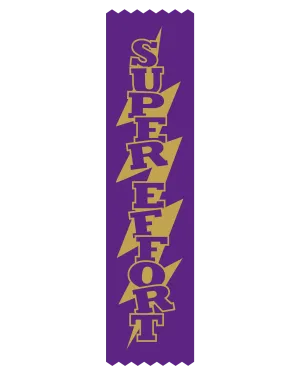 SR25 Super Effort Satin Ribbon