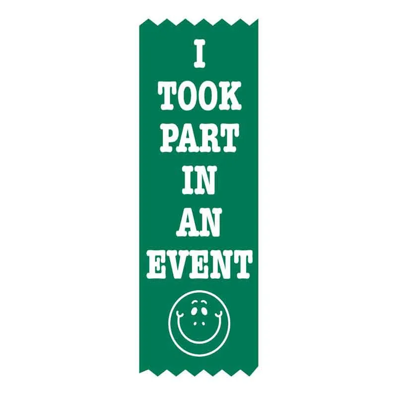 SR7 I Took Part in an Event Vinyl Ribbon