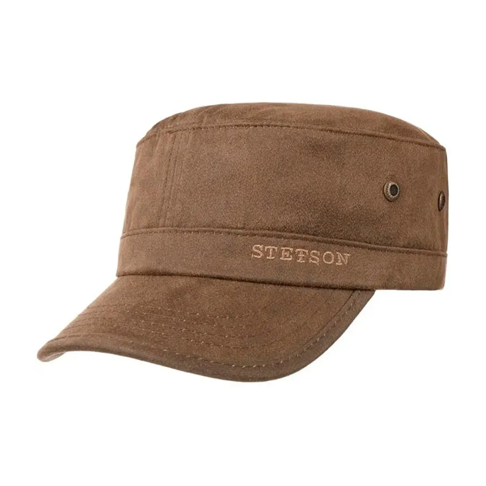 Stetson - Stampton Army Cap - Adjustable - Brown