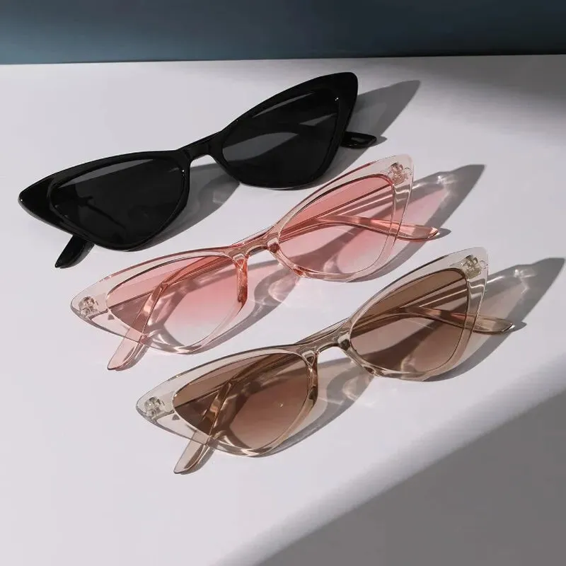 Stylish Cat Eye Sunglasses Set – 3 Pairs of Vintage-Inspired Shades