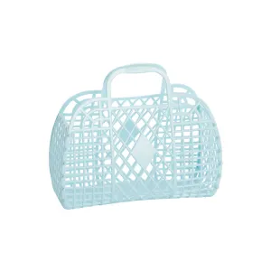 Sun Jellies Small Retro Basket - Blue