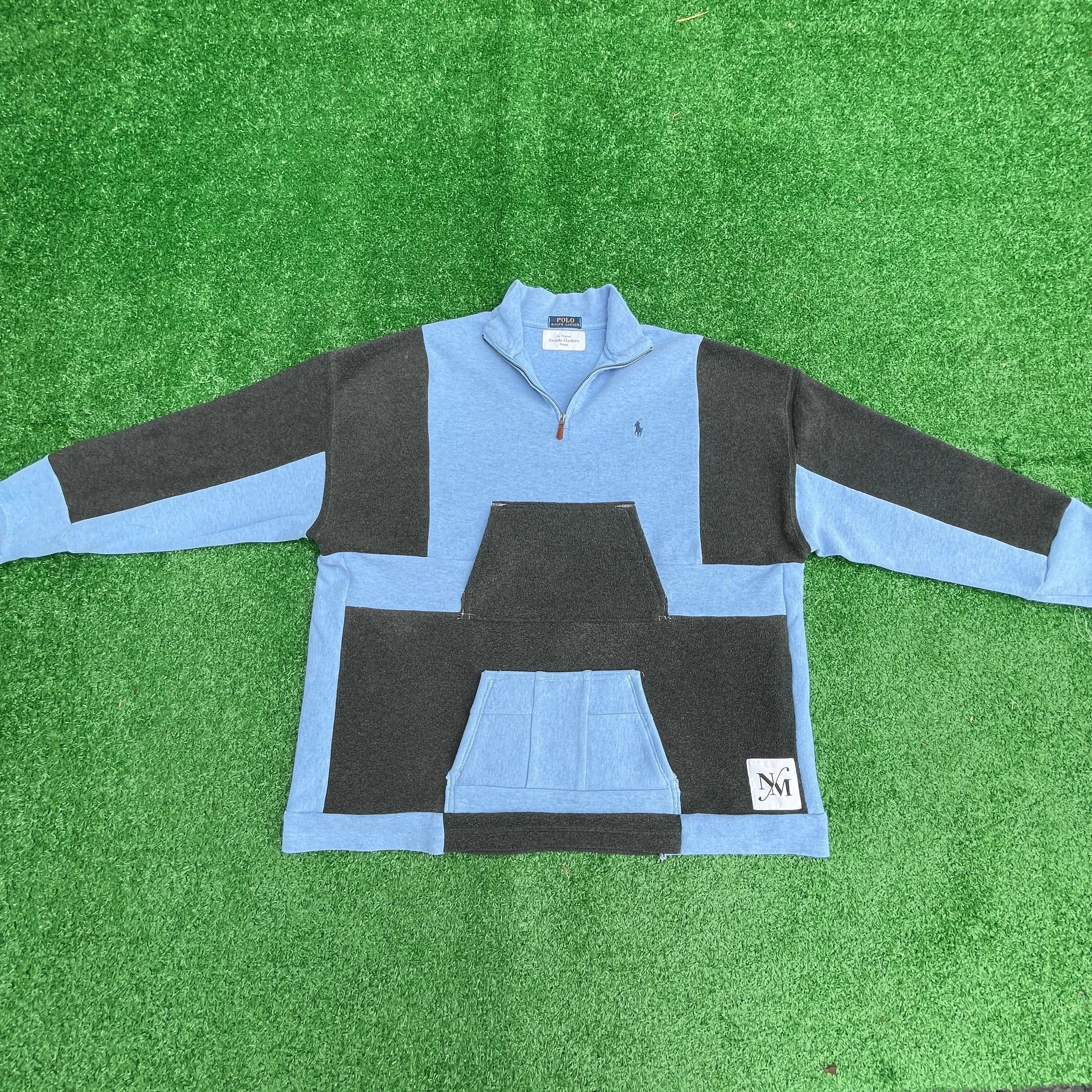 Sweet Carolina Polo Ralph Streetwear Fleece Rework