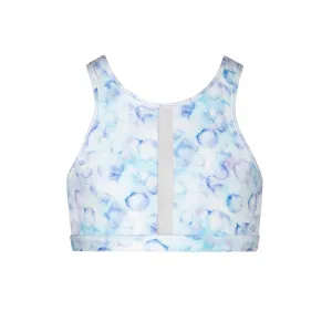 Tate Panelled Crop Top - Mirage