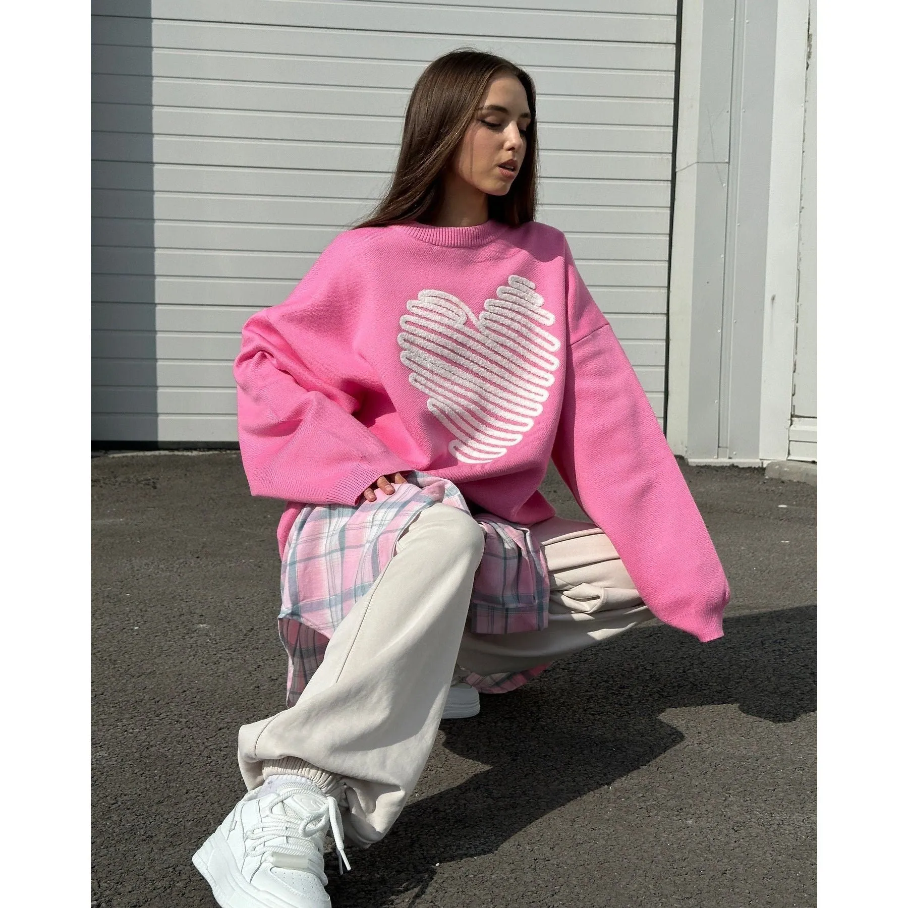 Temperament Streetwear Love Sweater
