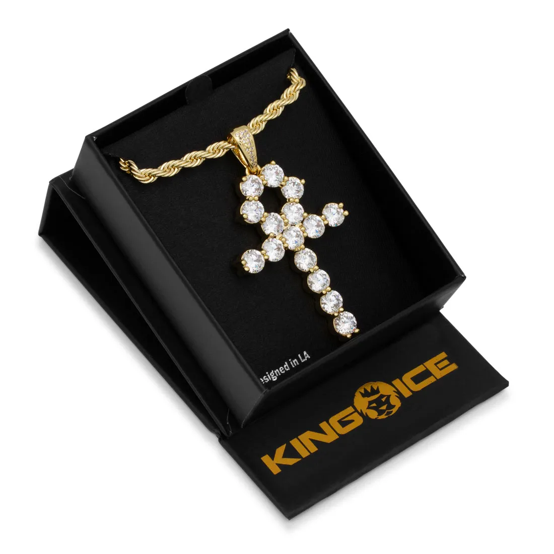 Tennis Ankh Necklace