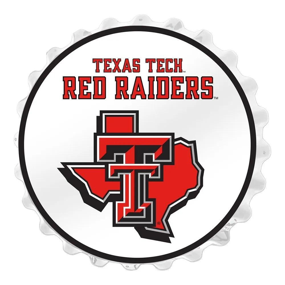 Texas Tech Red Raiders: Bottle Cap Wall Sign