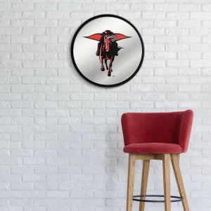 Texas Tech Red Raiders: Mascot - Modern Disc Mirrored Wall Sign
