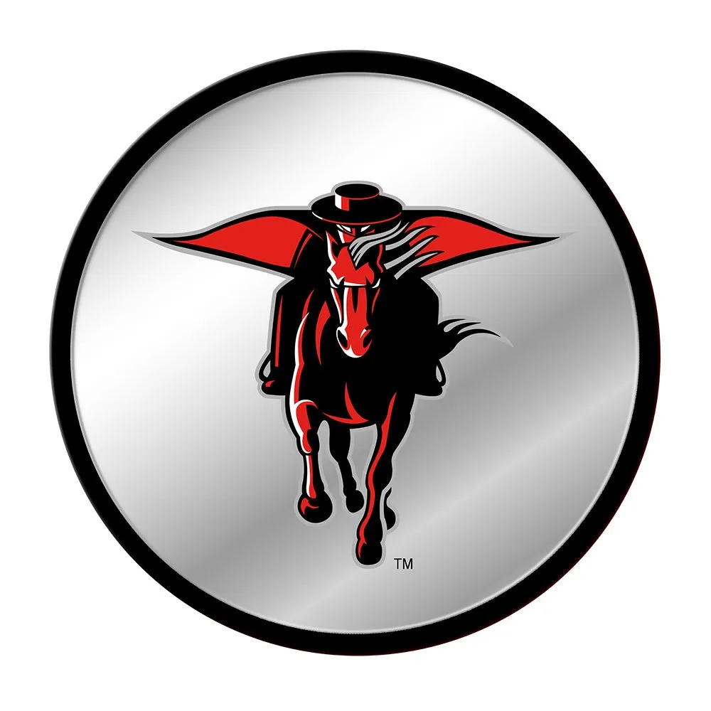 Texas Tech Red Raiders: Mascot - Modern Disc Mirrored Wall Sign