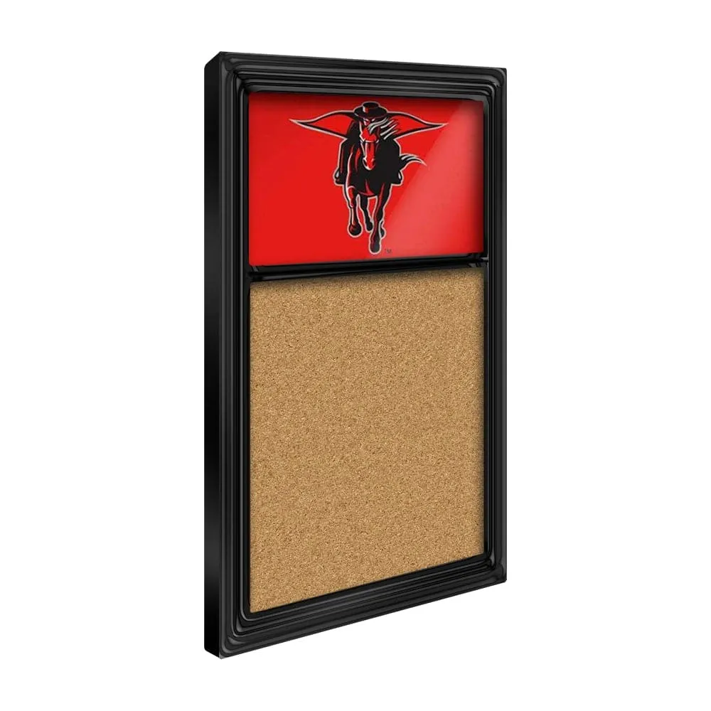 Texas Tech Red Raiders: Masked Rider - Cork Note Board