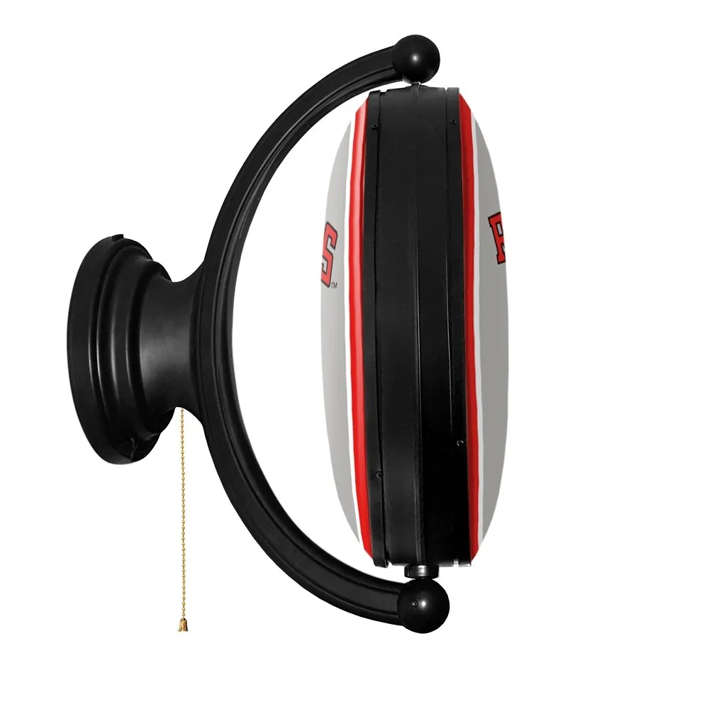 Texas Tech Red Raiders: Original Oval Rotating Lighted Wall Sign