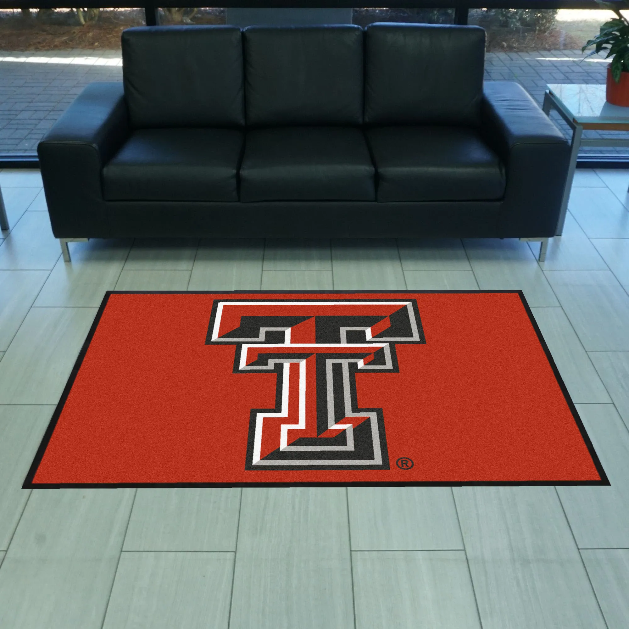 Texas Tech University 4X6 Logo Mat - Landscape
