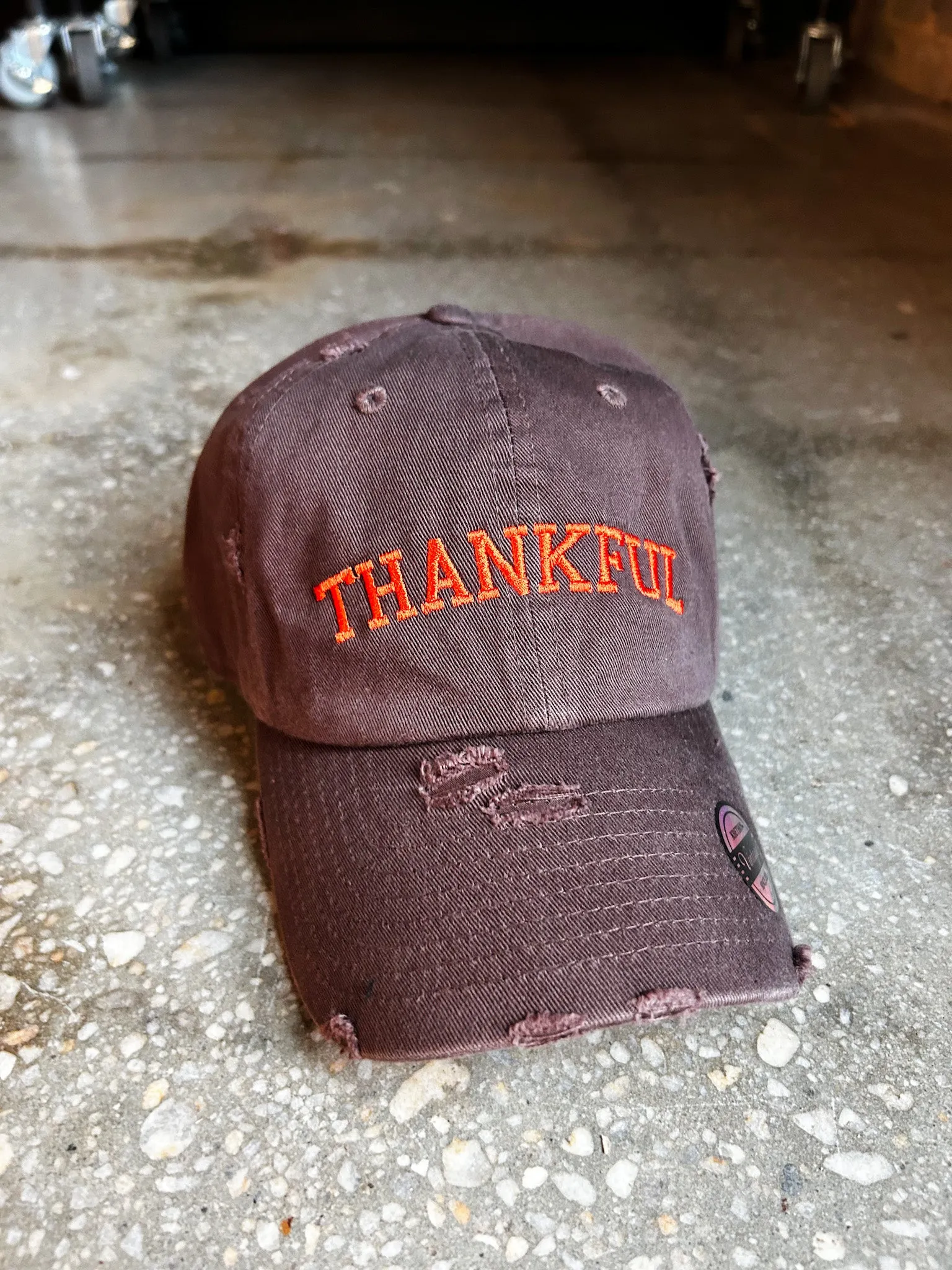 Thankful Hat (Distressed)