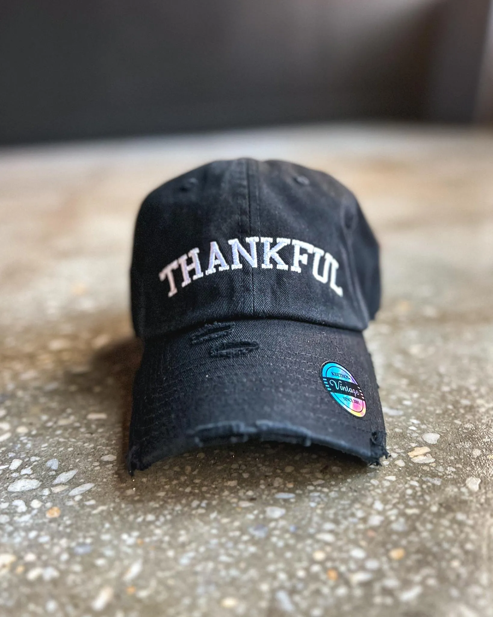 Thankful Hat (Distressed)