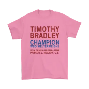 Timothy Bradley Gym TXT T-Shirt