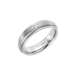 Titanium Ring 5.8 mm with diamond