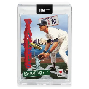 Topps PROJECT 2020 Card 278 - 1984 Don Mattingly by Don C - Print run: 2715
