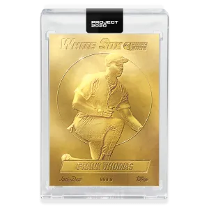 Topps PROJECT 2020 Card 73 - 1990 Frank Thomas by Don C - Print Run: 11969
