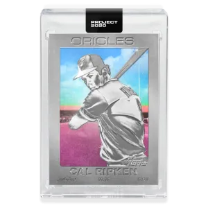 Topps PROJECT 2020 Card 92 - 1982 Cal Ripken Jr. by Don C - Print Run: 41392