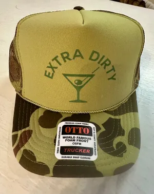 TRUCKER CAMO EXTRA DIRTY HAT