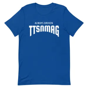 TTSNMAG Short-Sleeve T-Shirt (Royal Blue & White)