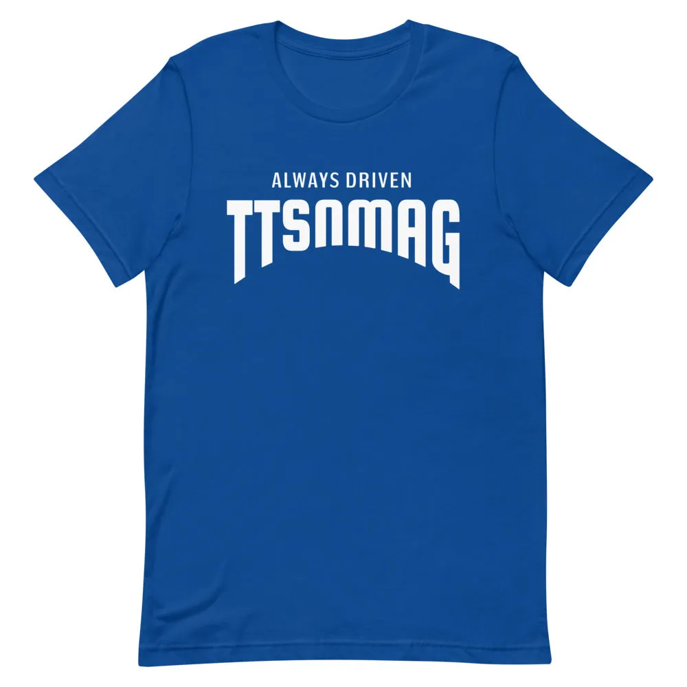 TTSNMAG Short-Sleeve T-Shirt (Royal Blue & White)