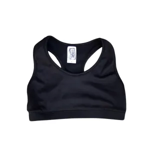 TWEEN SOLID SPORTS BRA - BLACK