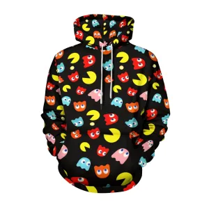 Unisex Casual Print Pocket Hoodi 2310000013