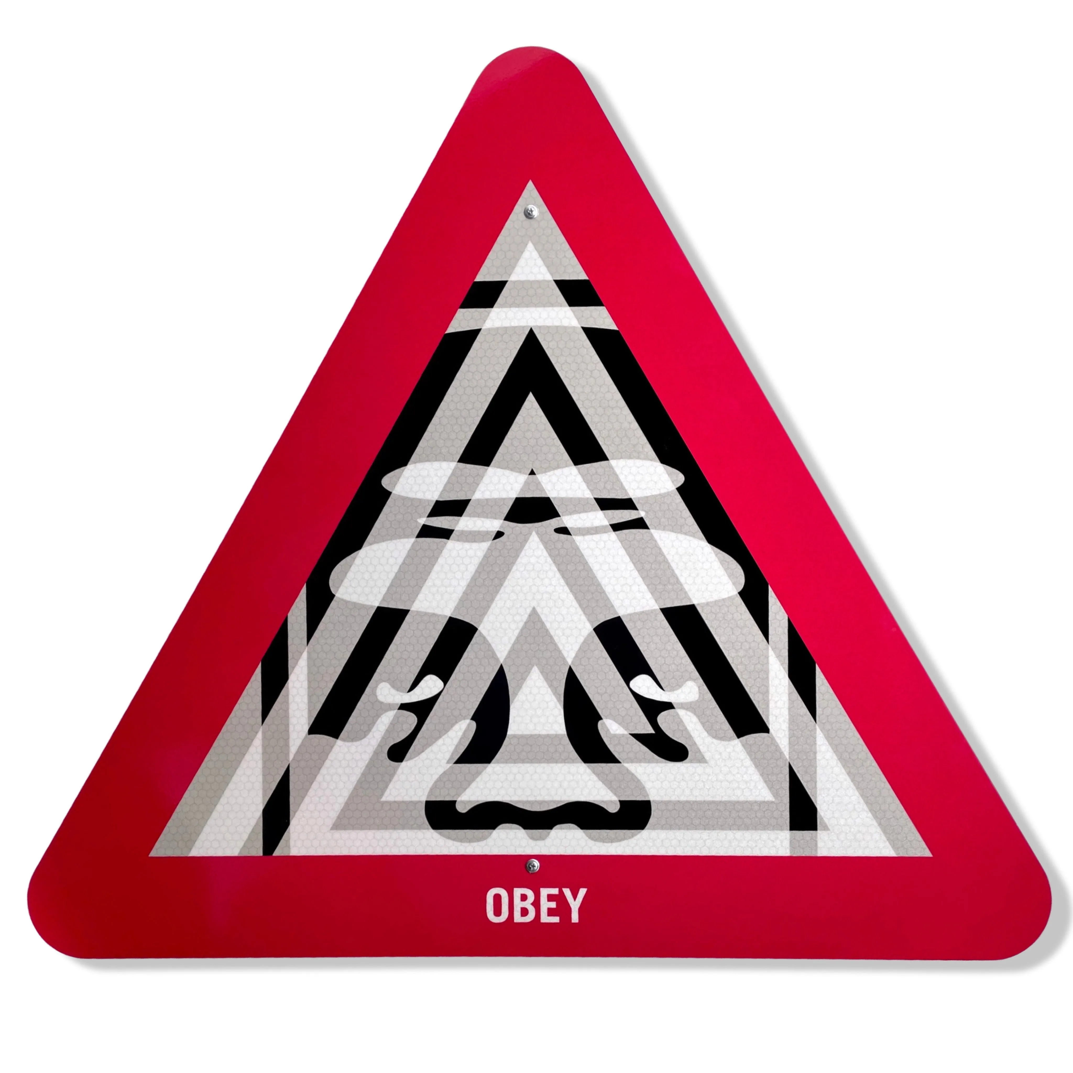 Unyielding (Metal Street Sign)
