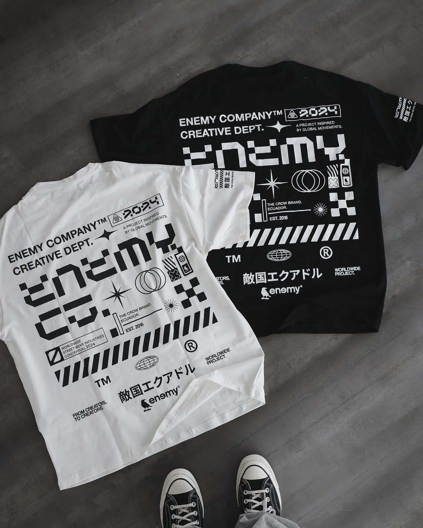 Urban Enemy Black T-shirt