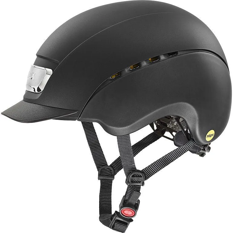 UVEX elexxion MIPS Riding Hat - black matt