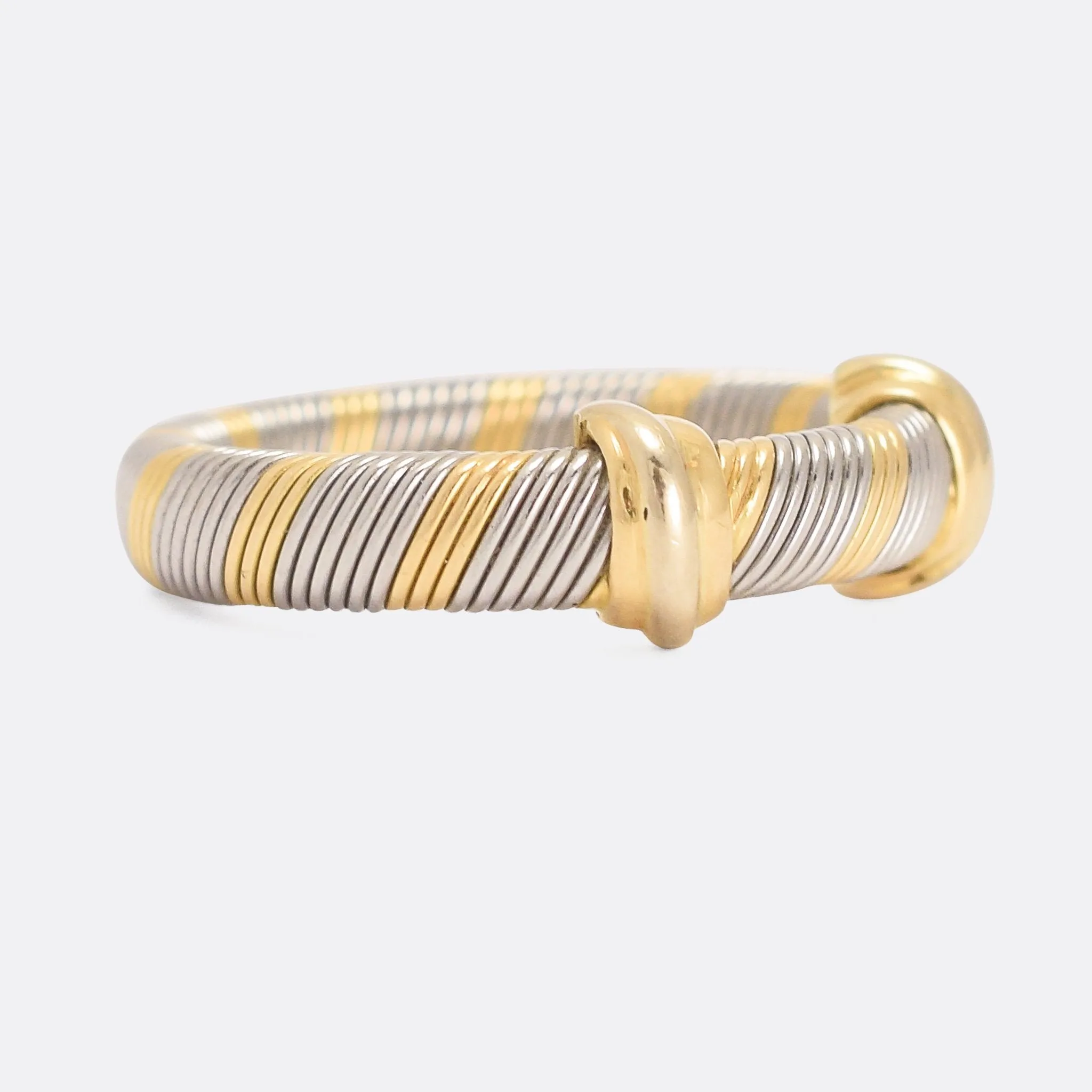 Vintage Cartier "Or Et Acier" Ring