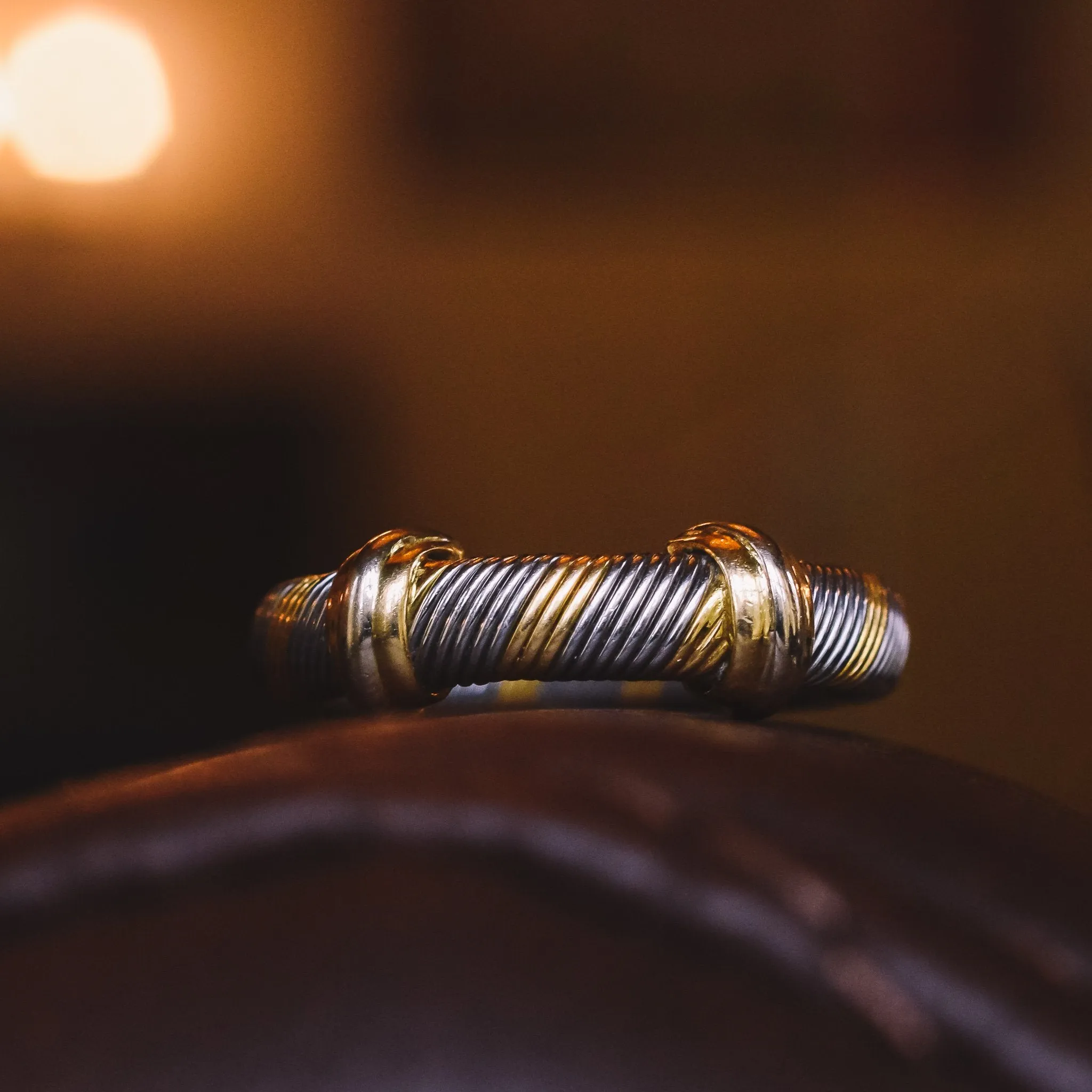 Vintage Cartier "Or Et Acier" Ring