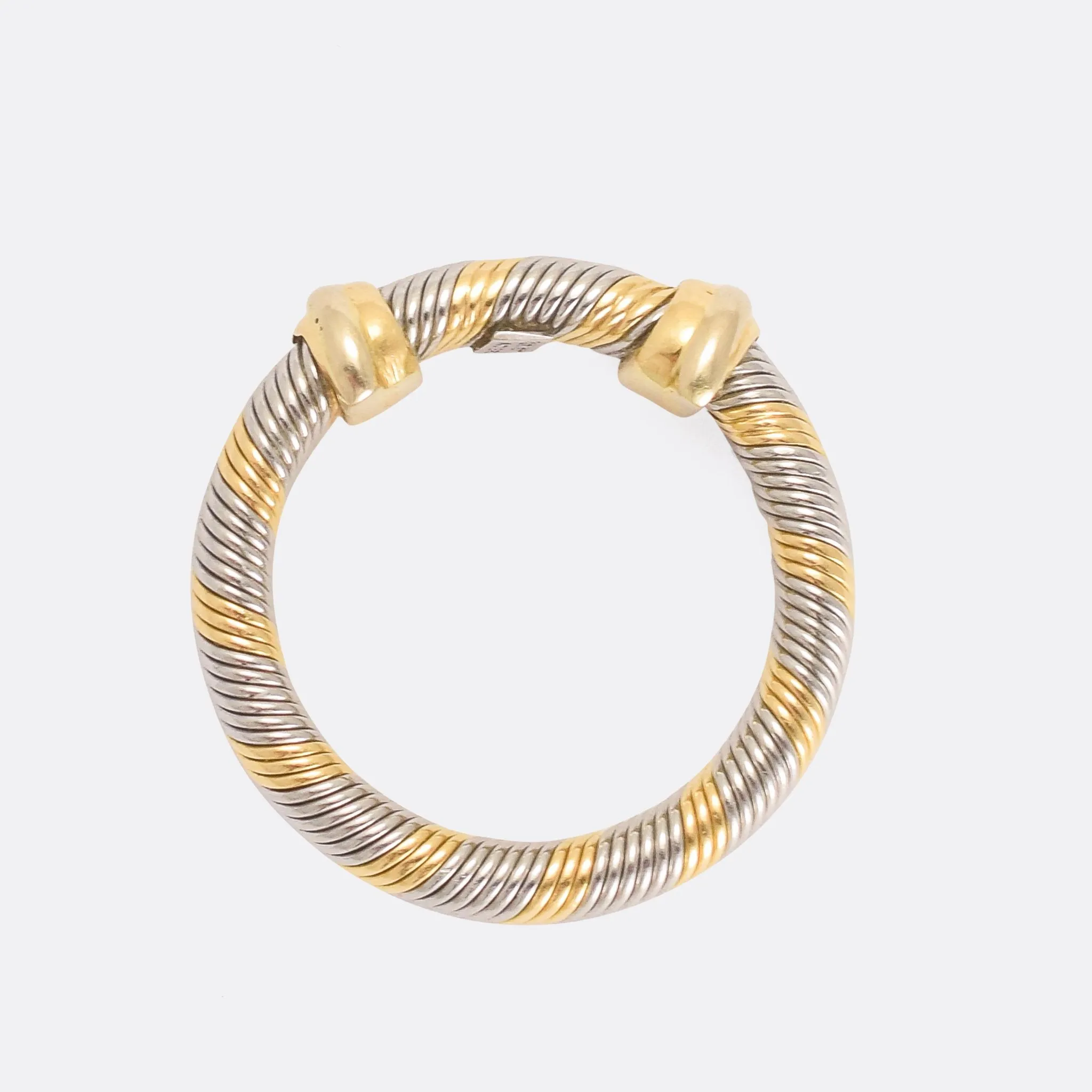 Vintage Cartier "Or Et Acier" Ring